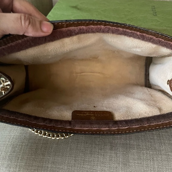 Authentic Gucci vintage web sherry clutch bag 010.378 (WN14) - Picture 10 of 13